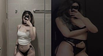 O casal faz sexo e transmissão ao vivo