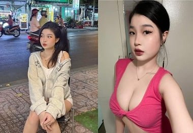 Coalizão Ha Phuong Streamer em clipe quente