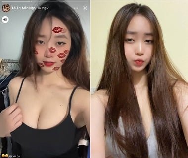Hot Tik Toker Minh mostra sua adorável boceta rosa