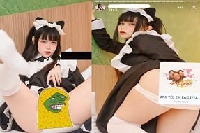 Estudante Tran Thi Thanh Tam revelou um clipe de sexo com o namorado