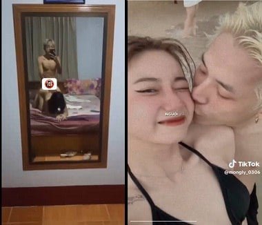 O marido e a esposa são hackeados com grandes laranjas